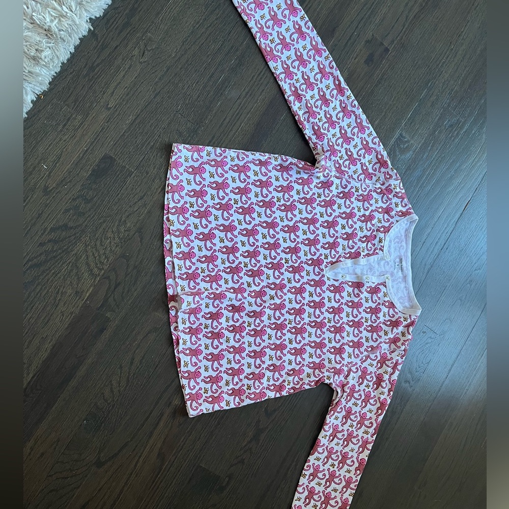 Roller Rabbit monkey pjs - Picture 2 of 6